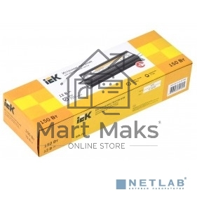 Драйвер LED Iek LSP1-150-12-67-33-PRO ИПСН-PRO 150Вт 12В блок-шнуры IP67 IEK