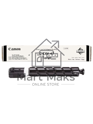Картридж лазерный Canon C-EXV47BK (8516B002) черный (19 000 стр.) для Canon iR-ADV С351iF/C350i/C250i