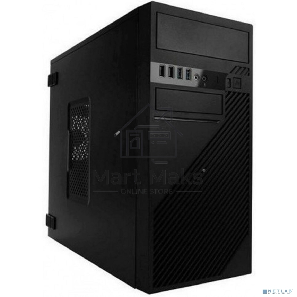 Компьютерный корпус MiniTower InWin EFS712BL PM-600ATX U3*2+U2*2+A(HD)+ front fan holder + Screwless 6196804