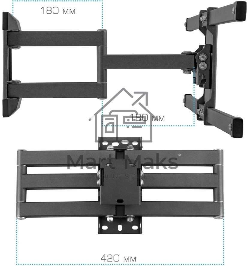 Кронштейн для телевизора Kromax CORBEL-10, 22