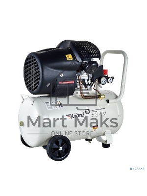 Компрессор воздушный Kranz KR-2200/50, 2200Вт, 400 л/мин, 50л