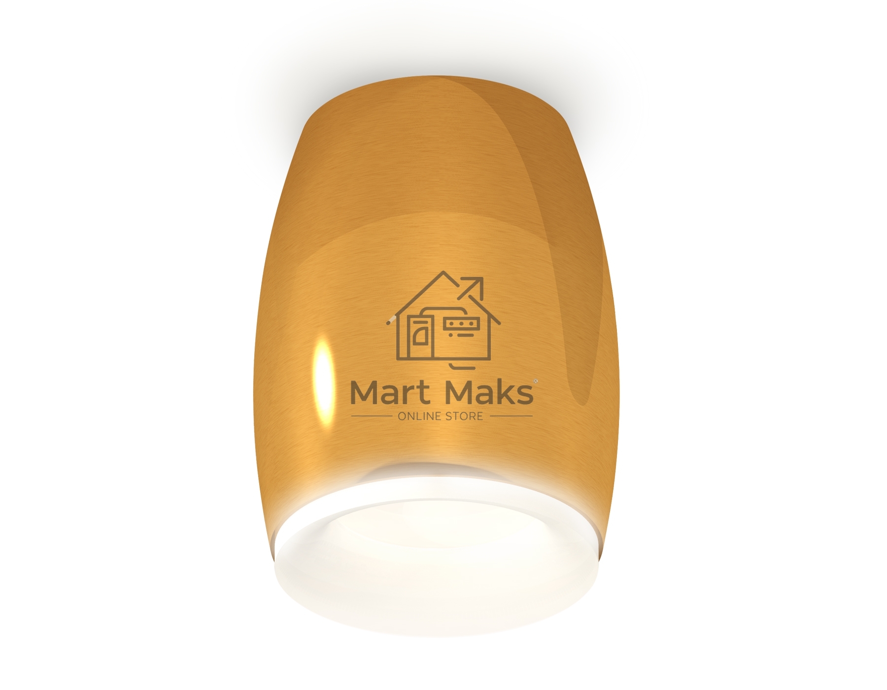 Светильник Ambrella Light XS1125020 PYG/FR золото желтое полированное/белый матовый MR16 GU5.3 (C1125, N7165)
