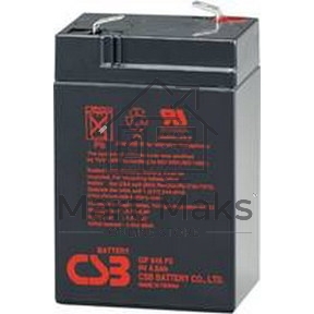 Батарея CSB GP 645 (6V 4.5Ah) клеммы  F1