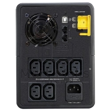 Источник бесперебойного питания APC Back-UPS BX1600MI / 1600ВА / 900Вт / 6xIEC 320 C13, 2xRJ-45