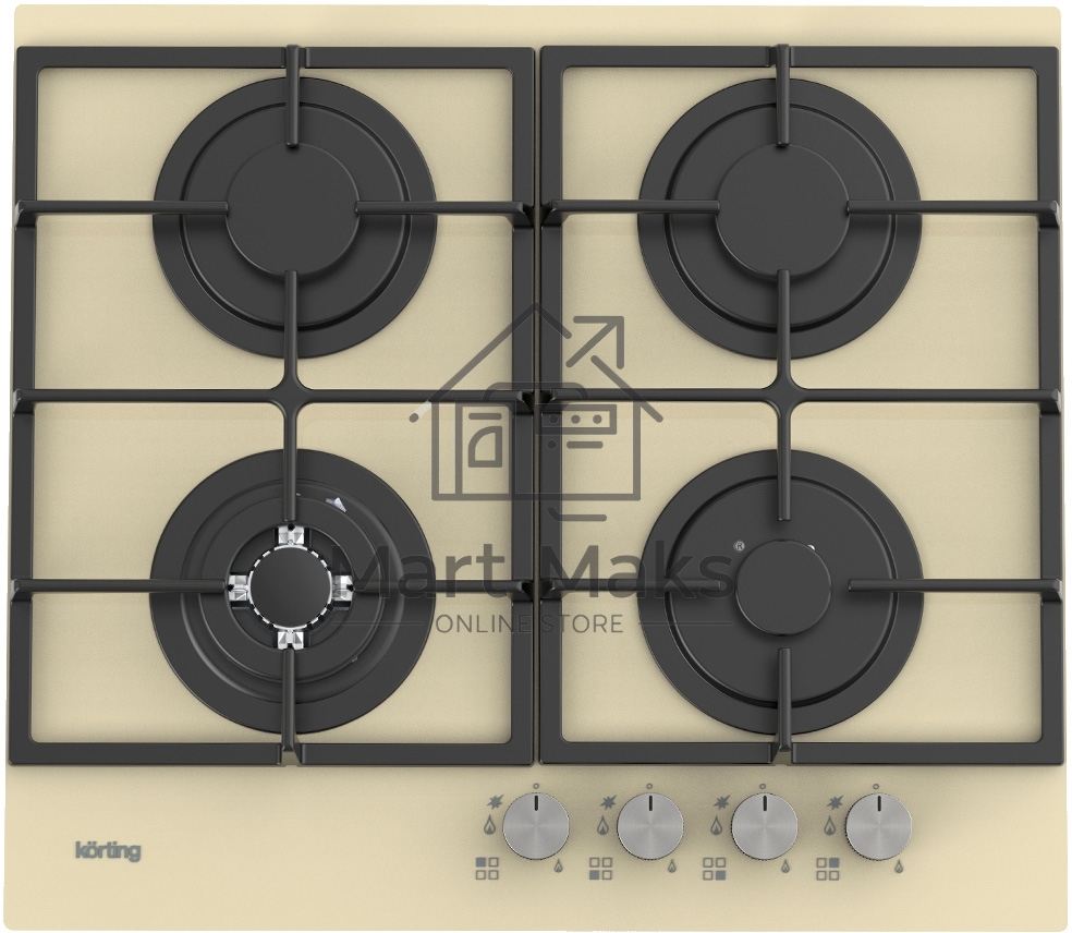 Газовая варочная панель Korting HGG 6722 CTB