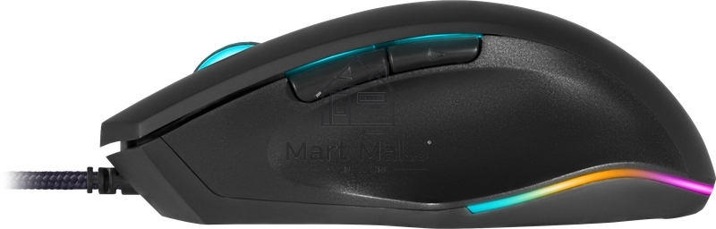 Мышь проводная Defender Wolverine GM-700L черный, 12800 dpi, USB, кнопки - 7