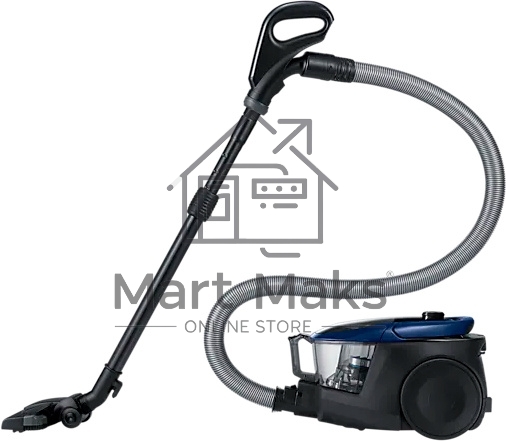 Пылесос Samsung SC18M3120VB синий, 380/1800 Вт, уборка сухая, пылесборник контейнер 2 л