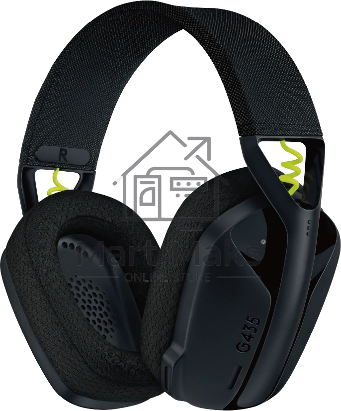 Гарнитура Logitech Headset G435 LIGHTSPEED Wireless Gaming BLACK- Retail