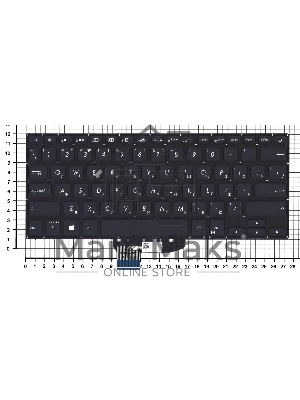 Клавиатура для ноутбука Asus VivoBook S430FA X430 черная