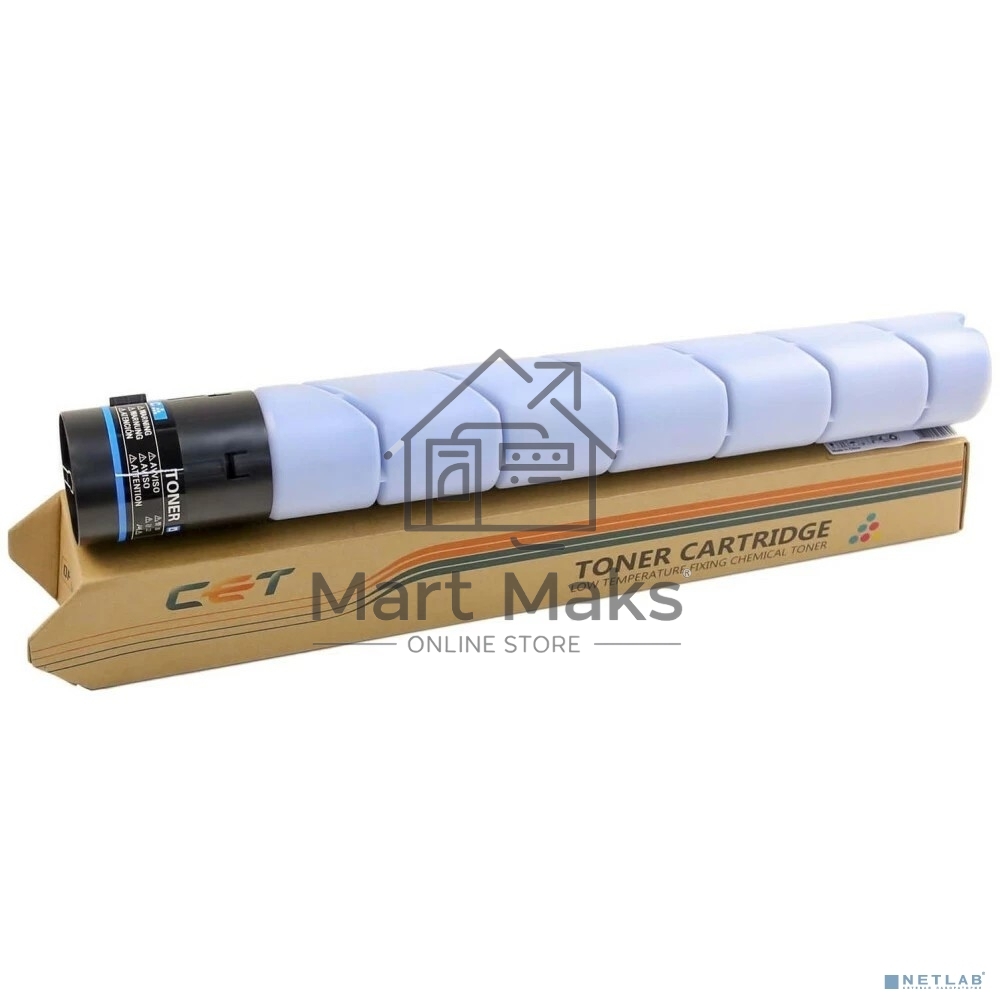 Картридж лазерный (CPT, CE28) TN-324C для KONICA MINOLTA Bizhub C258/308/368 CET Cyan, (WW), 550г, 26000 стр., CET141251