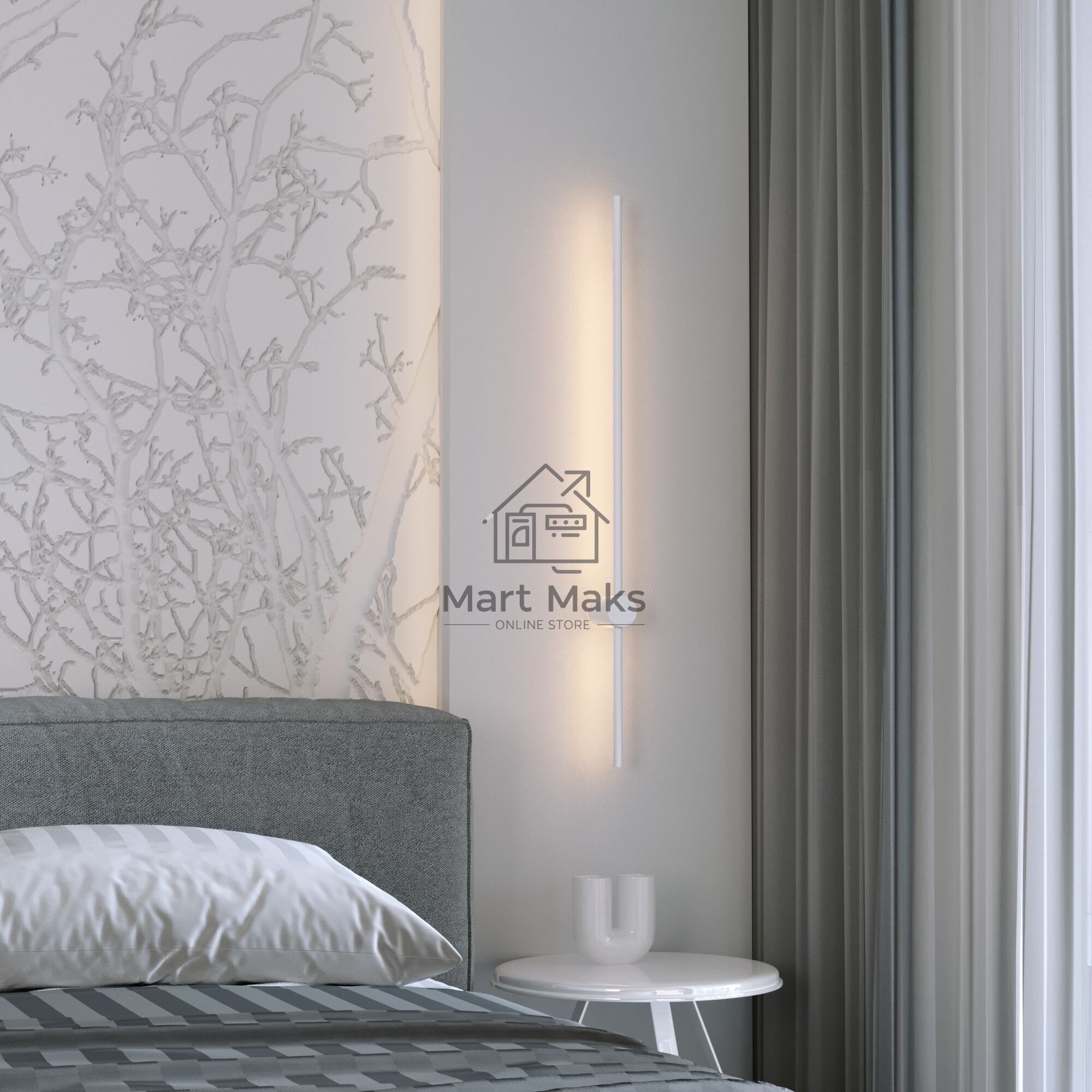 Светильник настенный светодиодный MRL LED 1121 / Cane LED белый