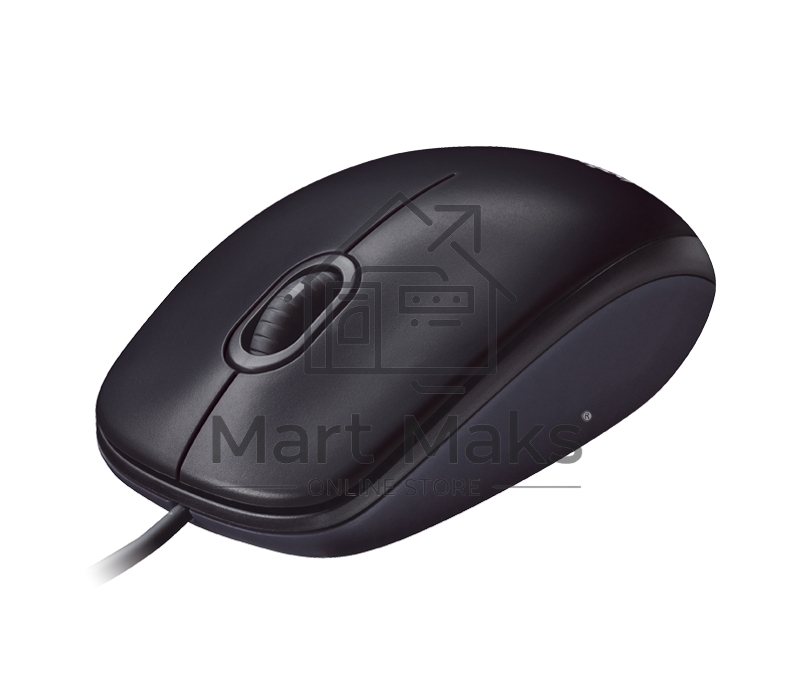 Мышь проводная Logitech M90 черный/серый, 1000 dpi, USB, кнопки - 3