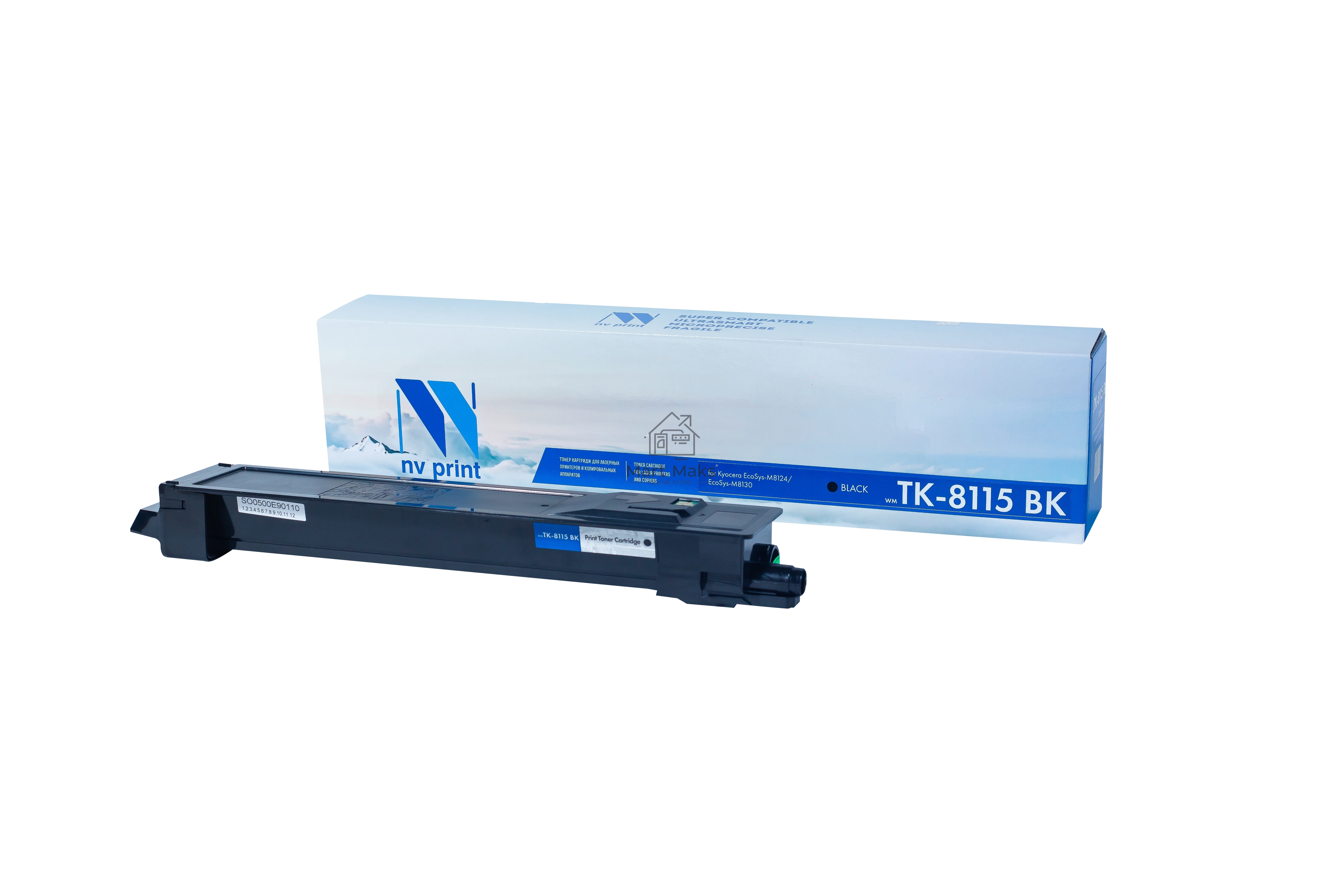 Картридж NVPrint совместимый NV-TK-8115 черный для Kyocera EcoSys-M8124/EcoSys-M8130 (12000k)