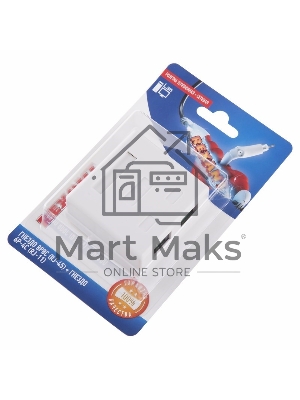 Розетка телефонная + сетевая LAN Rexant, на стену, (гнездо 8Р8С (Rj-45) + гнездо 6Р-4С (RJ-11))