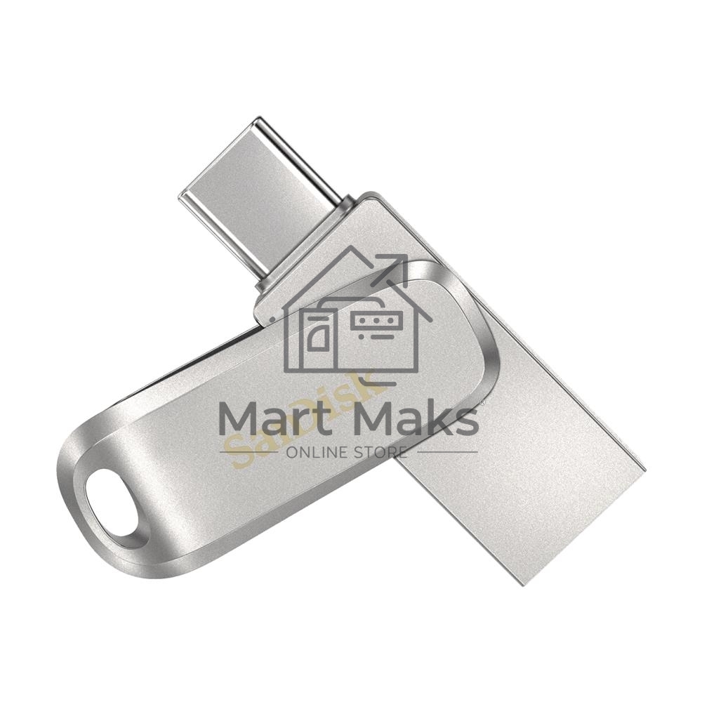 Флешка USB R/W 64GB SanDisk Ultra Dual Drive Luxe, USB 3.1 - USB Type-C
