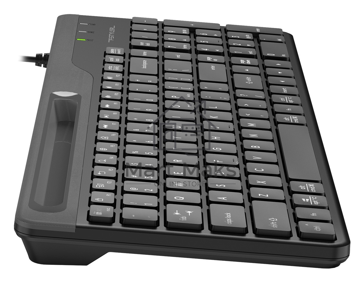 Клавиатура A4Tech Fstyler FK25 проводная, USB, черный/серый