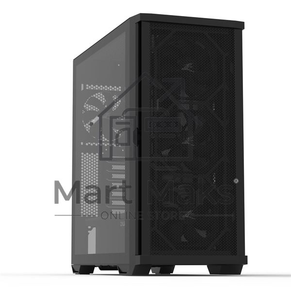 Компьютерный корпус ZALMAN Z10, ATX, BLACK, WINDOW, 2x3.5