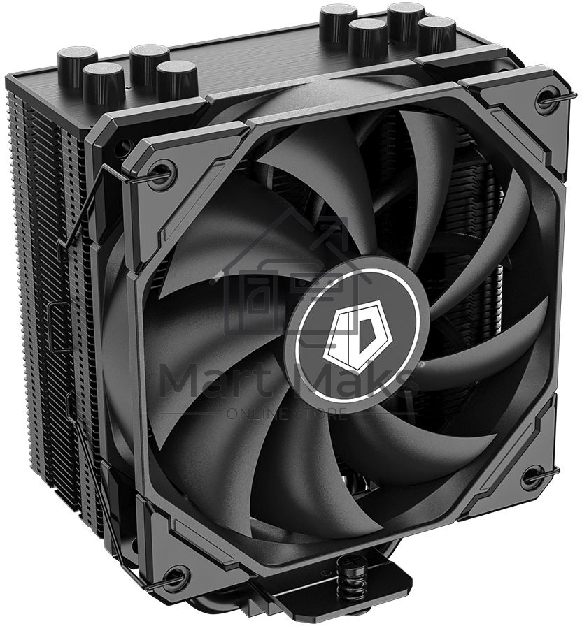 Кулер ID-COOLING SE-224-XTS черный 120мм алюминий+медь 1500rpm 29db 4-pin 220W 151мм