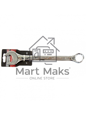 Ключ комбинированный Matrix, 27 мм, CrV, полированный хром