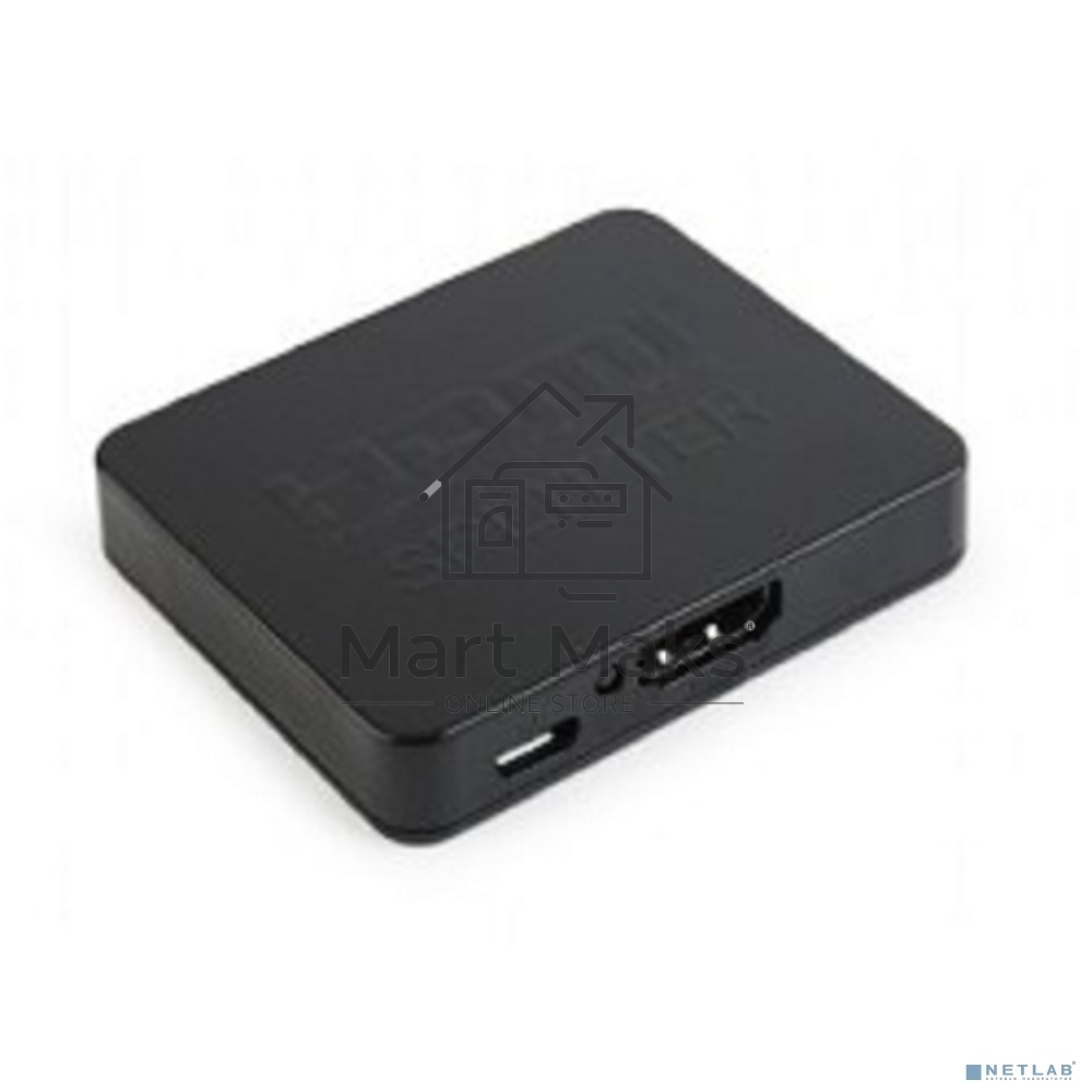 Разветвитель HDMI Cablexpert DSP-2PH4-03, HD19F/2x19F, 1 компьютер => 2 монитора, Full-HD, 3D, 1.4v
