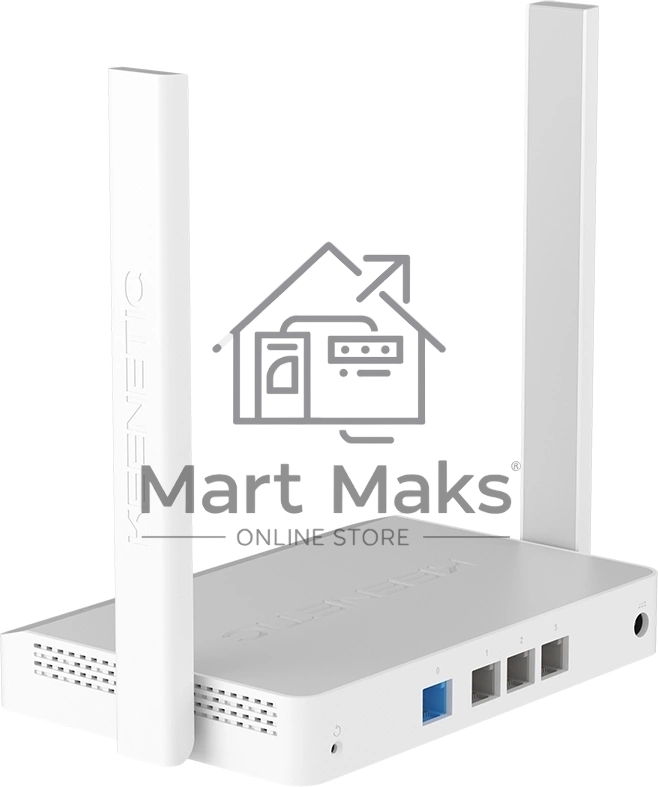 Интернет-центр Keenetic Extra (KN-1714) с Mesh Wi-Fi 5 AC1200, 4-портовым Smart-коммутатором и портом USB