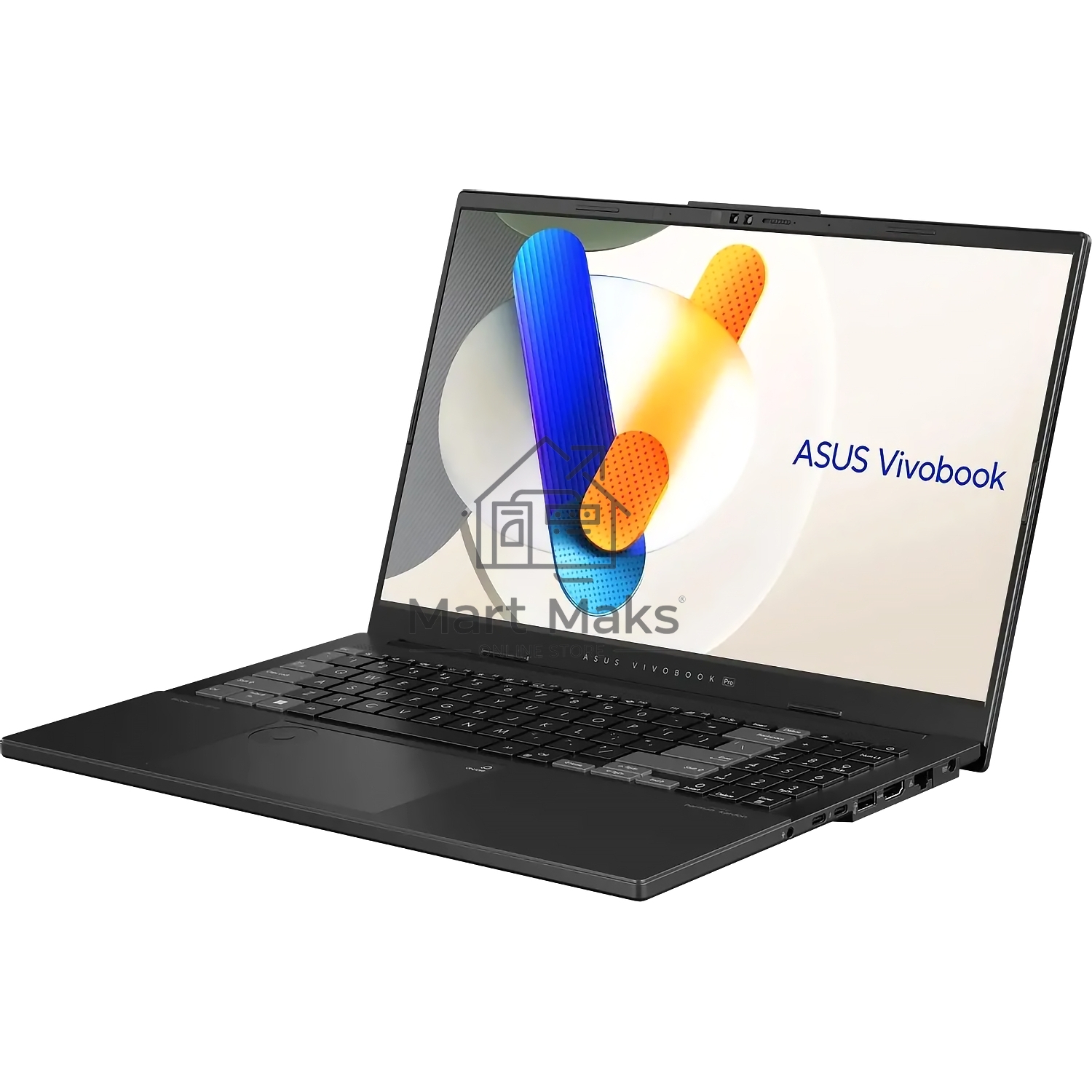 Ноутбук ASUS VivoBook Pro 15 OLED N6506MU Ultra 7 155H 16Gb SSD 1Tb NVIDIA RTX 4050 6Gb 15,6 2.8K OLED Cam 75Вт*ч No OS Серый N6506MU-MA100 90NB12Z3-M00570