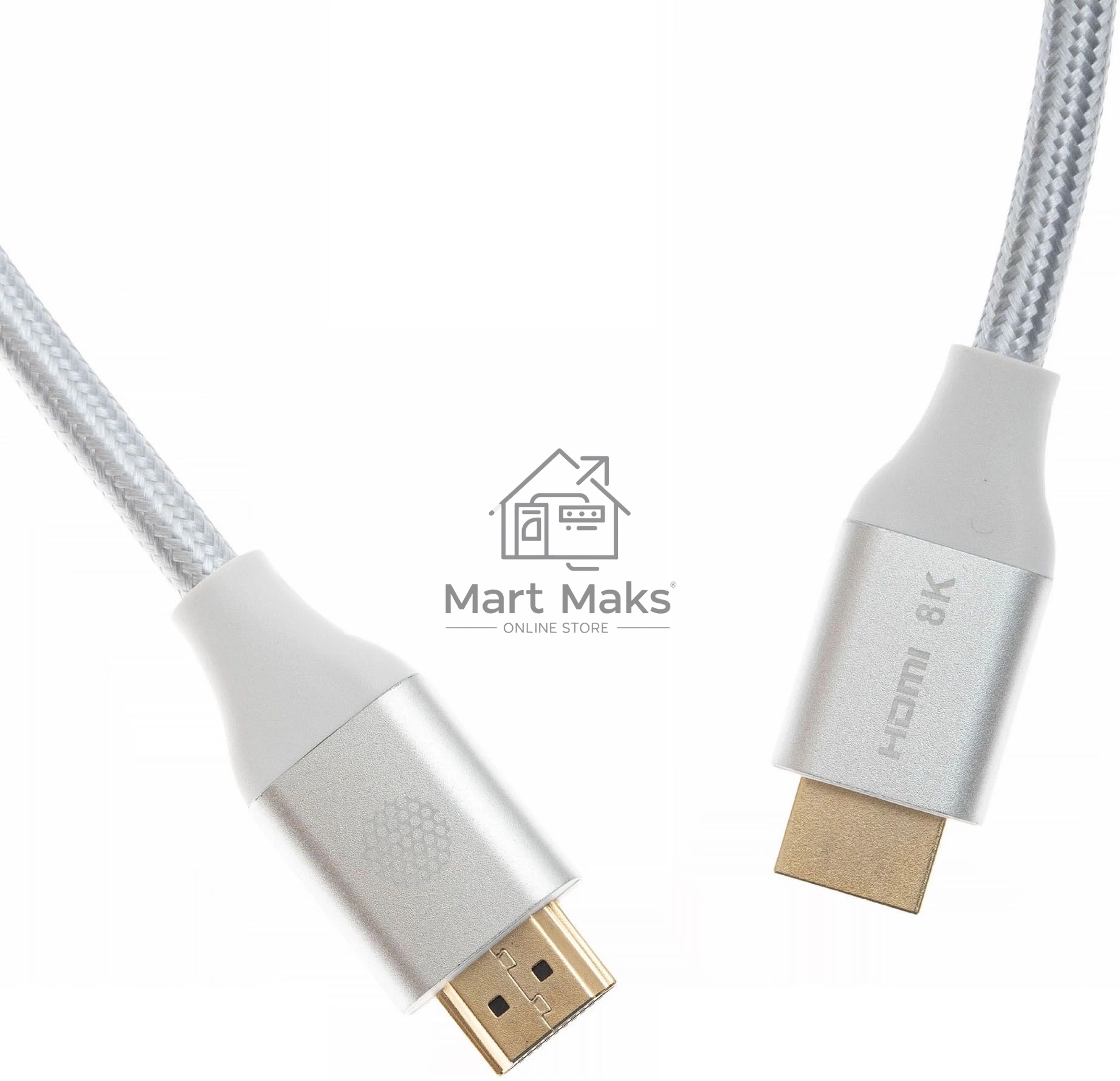 Кабель аудио-видео Cactus CS-HDMI.2.1-3 HDMI (m)/HDMI (m) 3м. Позолоченные контакты серебристый