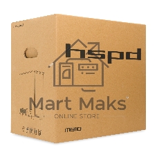 Компьютерный корпус HSPD M310, Mesh Mini-tower, черный, TG, 0.4 SPCC, 3x120мм ARGb mATX, mITX 180/280/160мм 1x2.5