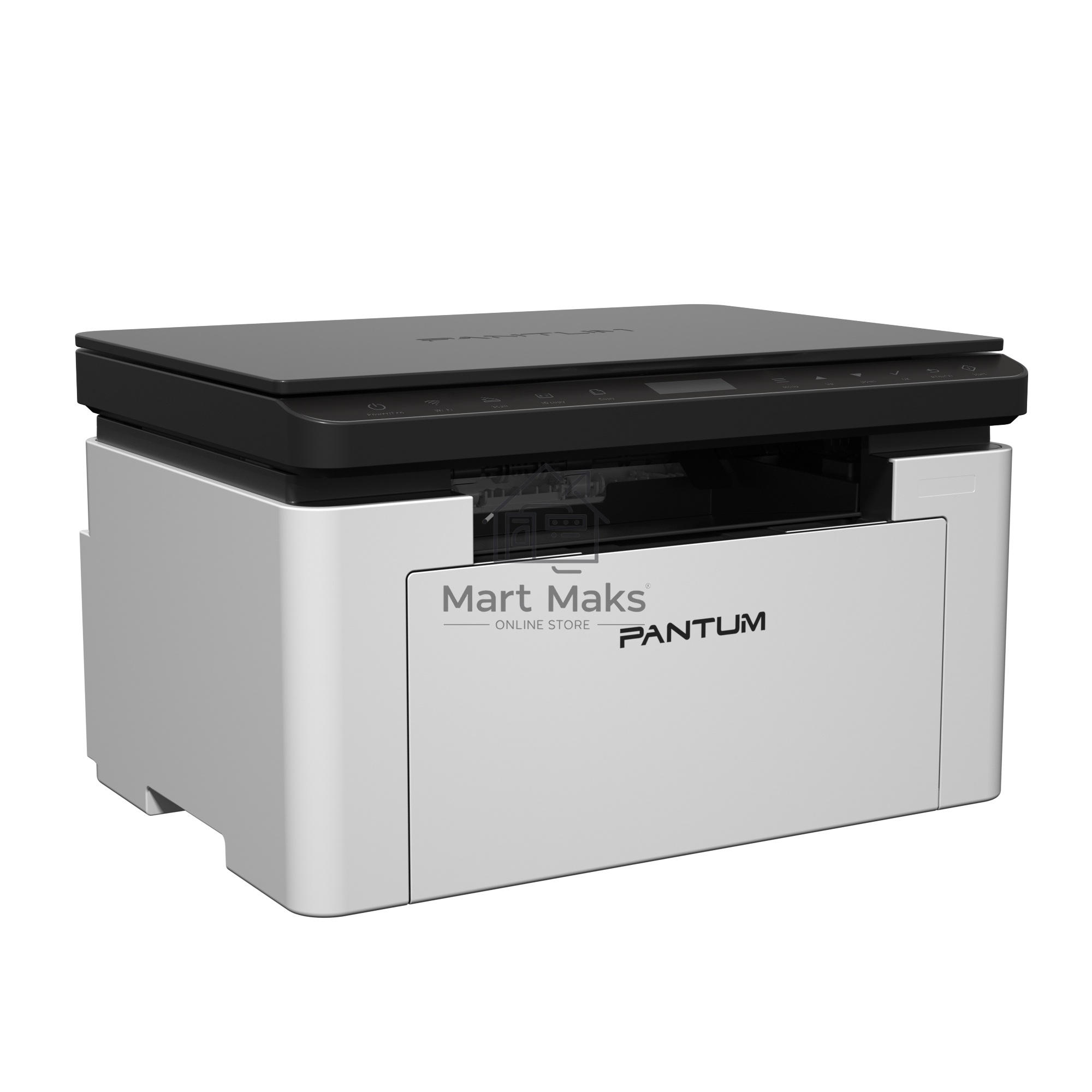 МФУ лазерный Pantum BM1800W (ЧБ, А4, C/P/S, 18 стр/мин, 600x600 dpi, 256Мб RAM, лоток 150 стр, USB, Wi-Fi)