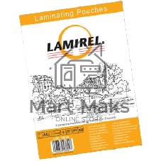 Пленка для ламинирования Lamirel А4, 100мкм, 100 шт.