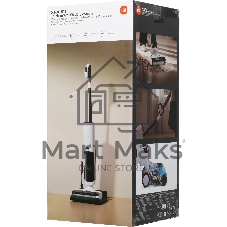 Пылесос вертикальный Xiaomi TRUCLEAN W20 WET DRY белый, питание от аккумулятора, 200 Вт, уборка влажная/сухая, пылесборник 0.55 л, работа от АКБ max 30 мин