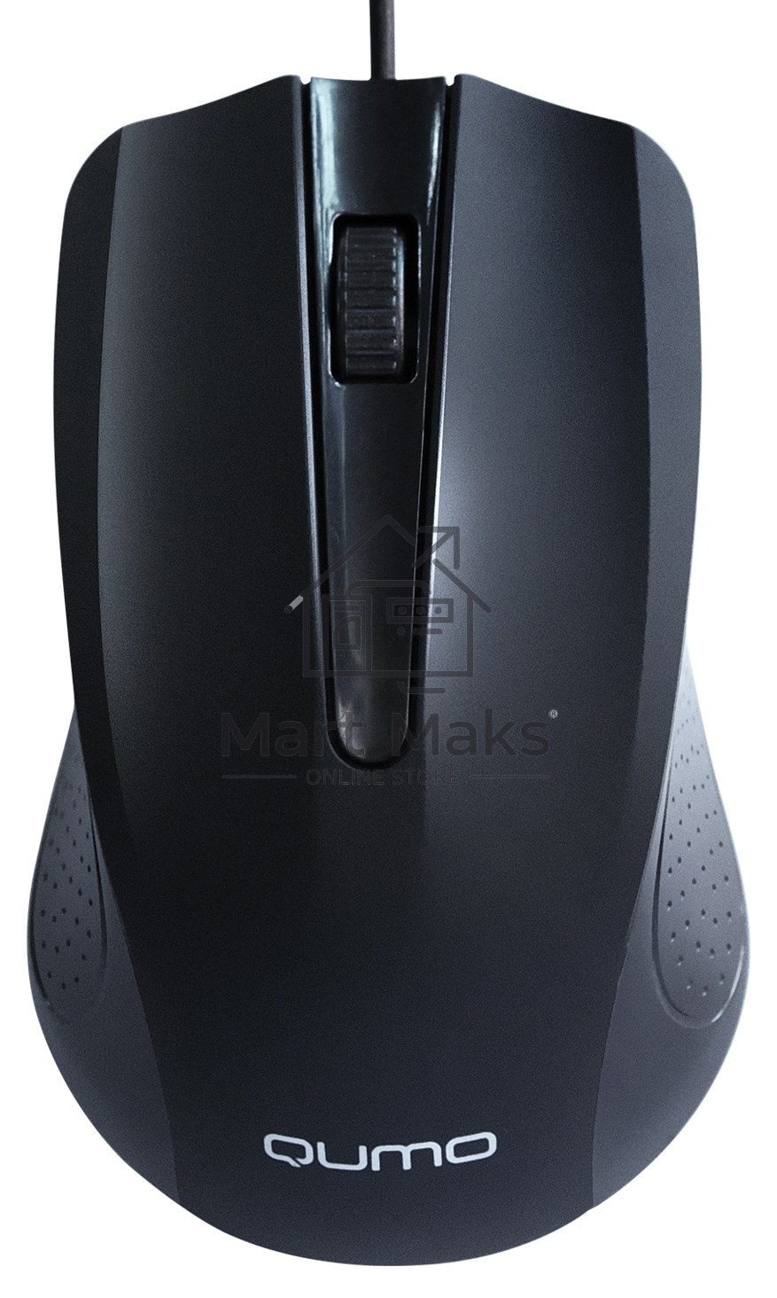 Мышь проводная Qumo Office Union M66 черный, 1000 dpi, USB, кнопки - 3
