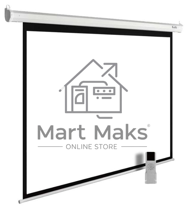Экран Cactus 180x240см MotoExpert CS-PSME-240x180-WT 4:3 настенно-потолочный рулонный белый (моторизованный привод)