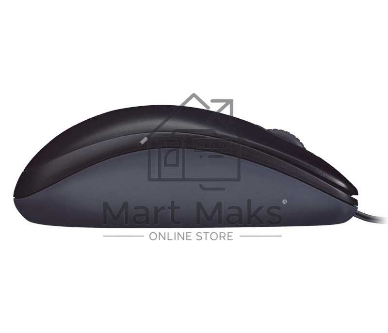 Мышь проводная Logitech M90 черный/серый, 1000 dpi, USB, кнопки - 3
