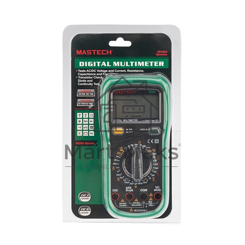 Универсальный мультиметр MASTECH MY65 13-2052