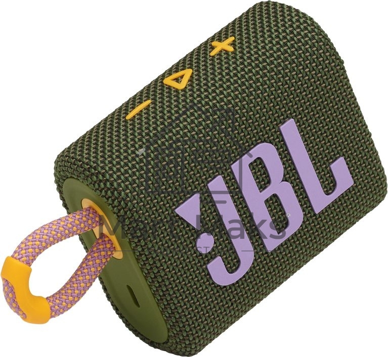 Портативная акустика JBL GO 3, зеленый