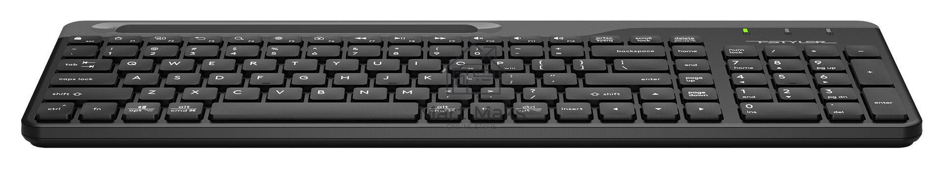 Клавиатура A4Tech Fstyler FK25 проводная, USB, черный/серый