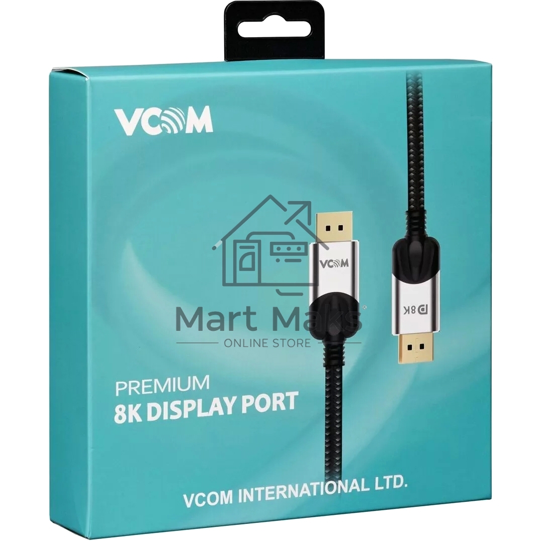Кабель соединительный DISPLAY PORT v1.4, 8K@60Hz, 1.5m VCOM <CG635-1.5M>