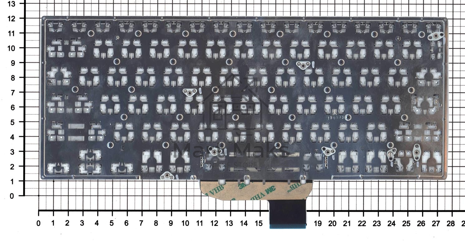 Клавиатура для ноутбука Asus VivoBook S430FA X430 черная