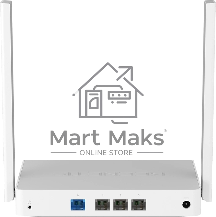 Интернет-центр Keenetic Extra (KN-1714) с Mesh Wi-Fi 5 AC1200, 4-портовым Smart-коммутатором и портом USB