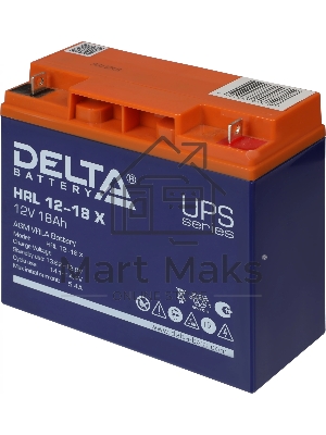 Батарея Delta HRL 12-18 X (17.8 А\ч, 12В) свинцово- кислотный аккумулятор