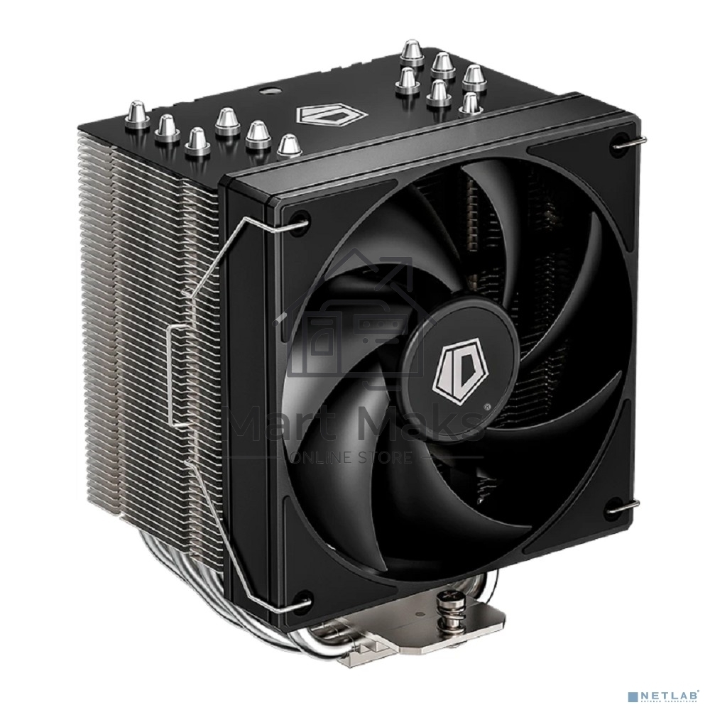 Кулер ID-COOLING SE-610-XT BASIC черный 120мм алюминий+медь 2000rpm 29.85db 4-pin 250W 151мм