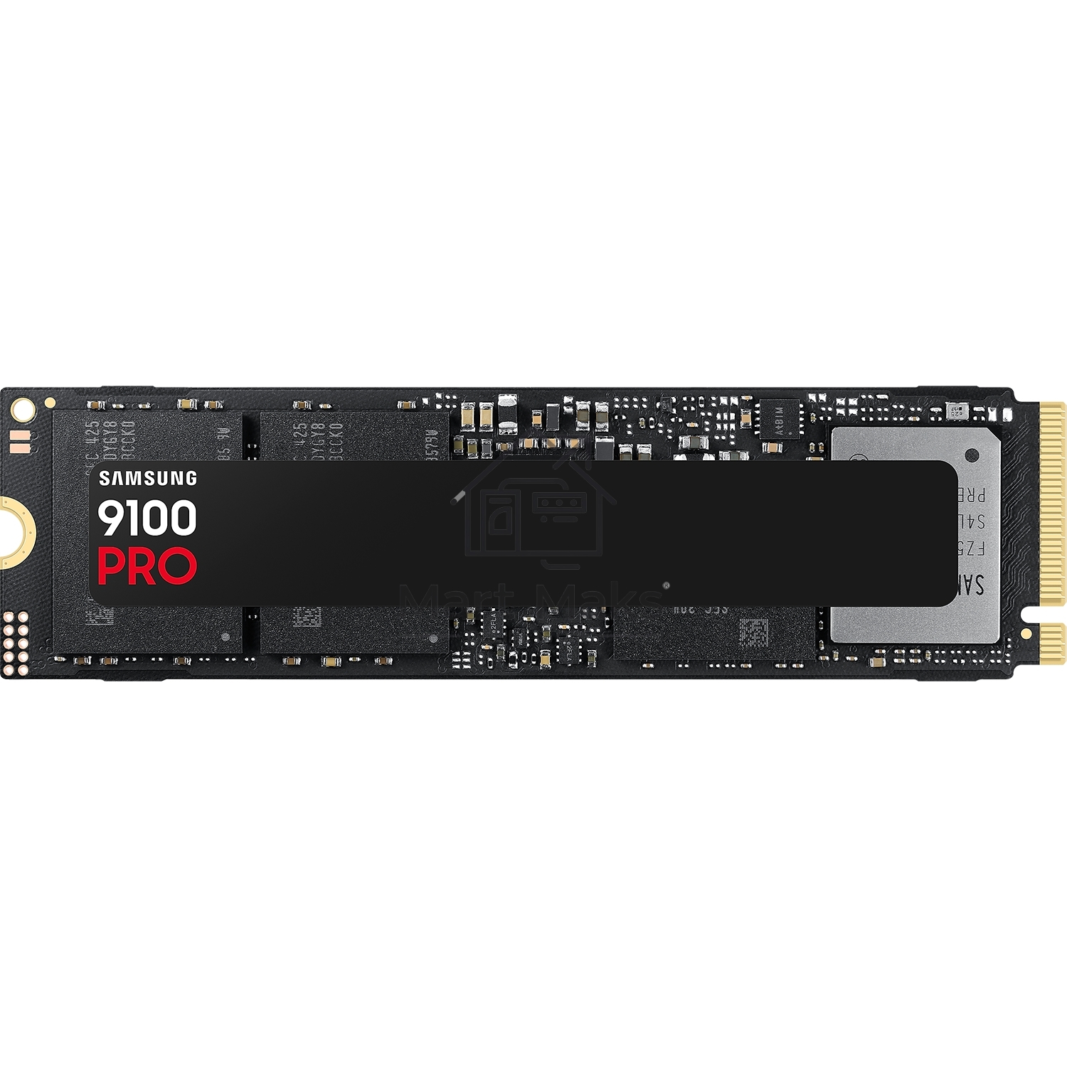 Твердотельный диск 2TB Samsung 9100 PRO, M.2, PCI-E 5.0 x4, TLC 3D NAND R/W - 14800/13400 MB/s