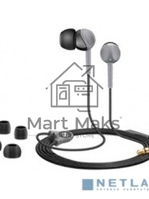 Наушники вкладыши Sennheiser CX 200 Street II 1.2м черный проводные (в ушной раковине)