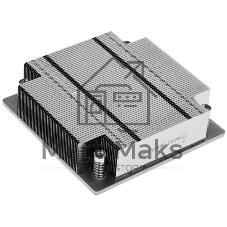 Радиатор для серверного процессора Supermicro SNK-P0049P, алюминий, 95 Вт, LGA 115x, высота 1U
