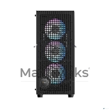 Компьютерный корпус Ocypus Gaммa C70 BK ARGB ATX/win/black/4 ARGB fans/no PSU/Tempered Glass