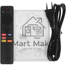 Телевизор Xiaomi TV 55 A Pro 55 2026 L55MB-APRU черный QLED UHD 60Hz Smart TV Android TV