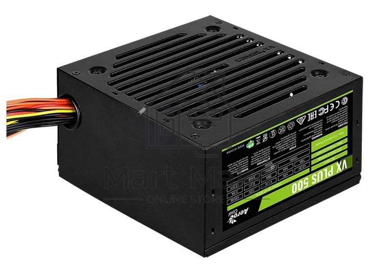 Блок питания Aerocool / Formula ATX 500W AC VX PLUS (20+4pin) 120mm fan 3xSATA RTL