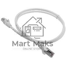 Патч-корд Lanmaster LAN-PC45/S5E-3.0-WH вилка RJ-45-вилка RJ-45 кат.5е 3м белый LSZH