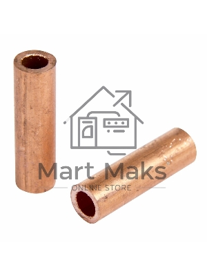 Гильза ГМ 16-6 (16 мм² - Ø 6 мм) (в упак. 5 шт.) Rexant